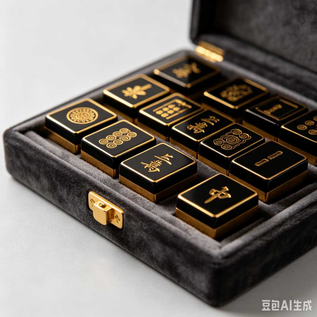 unique decoration mahjong tiles