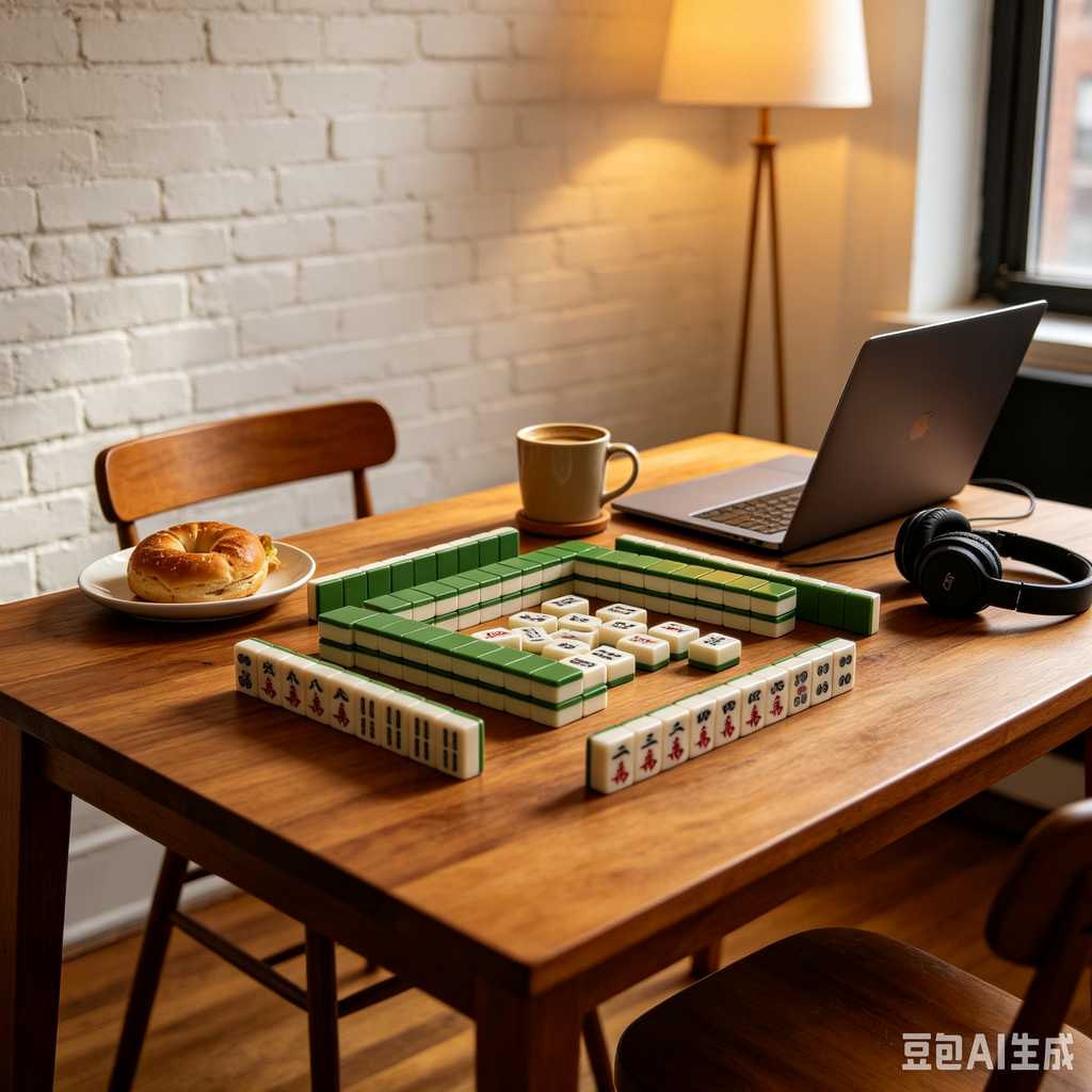 custom logo printed mahjong tiles