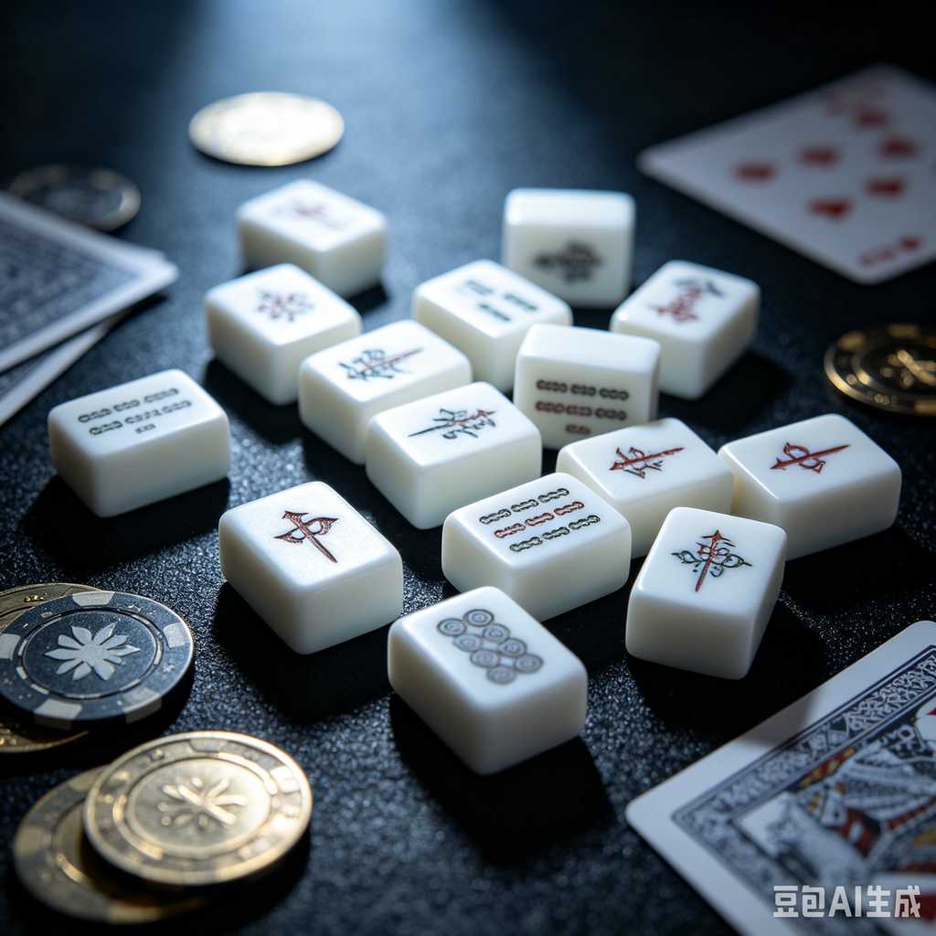 sharp printed mahjong symbols