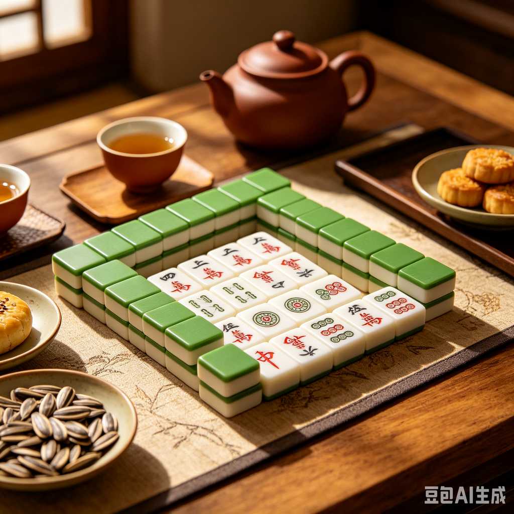 desktop decoration mahjong set
